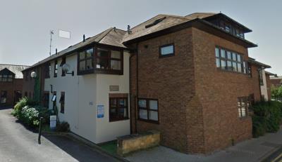 Front of block